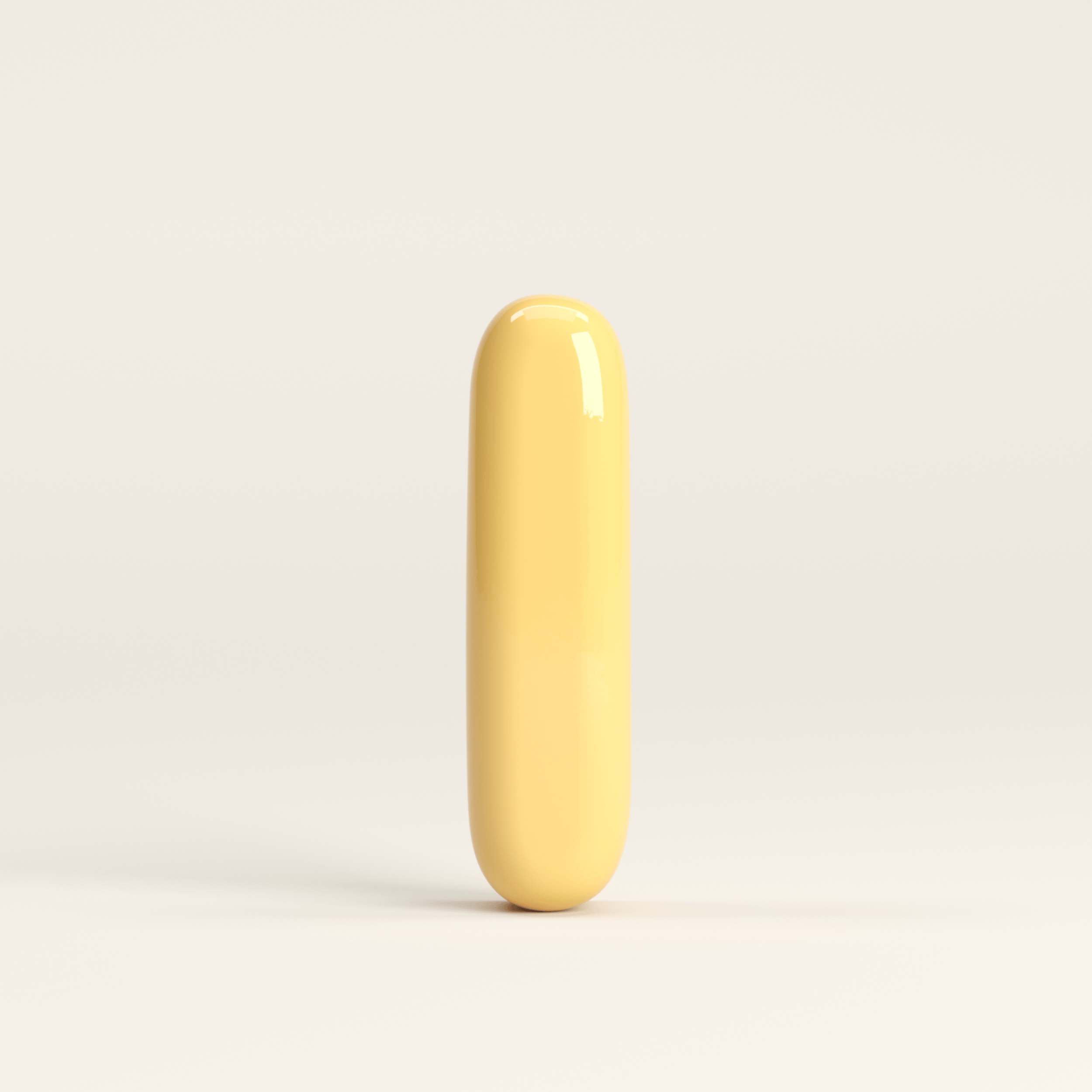 Letter I – handcrafted ceramic decor