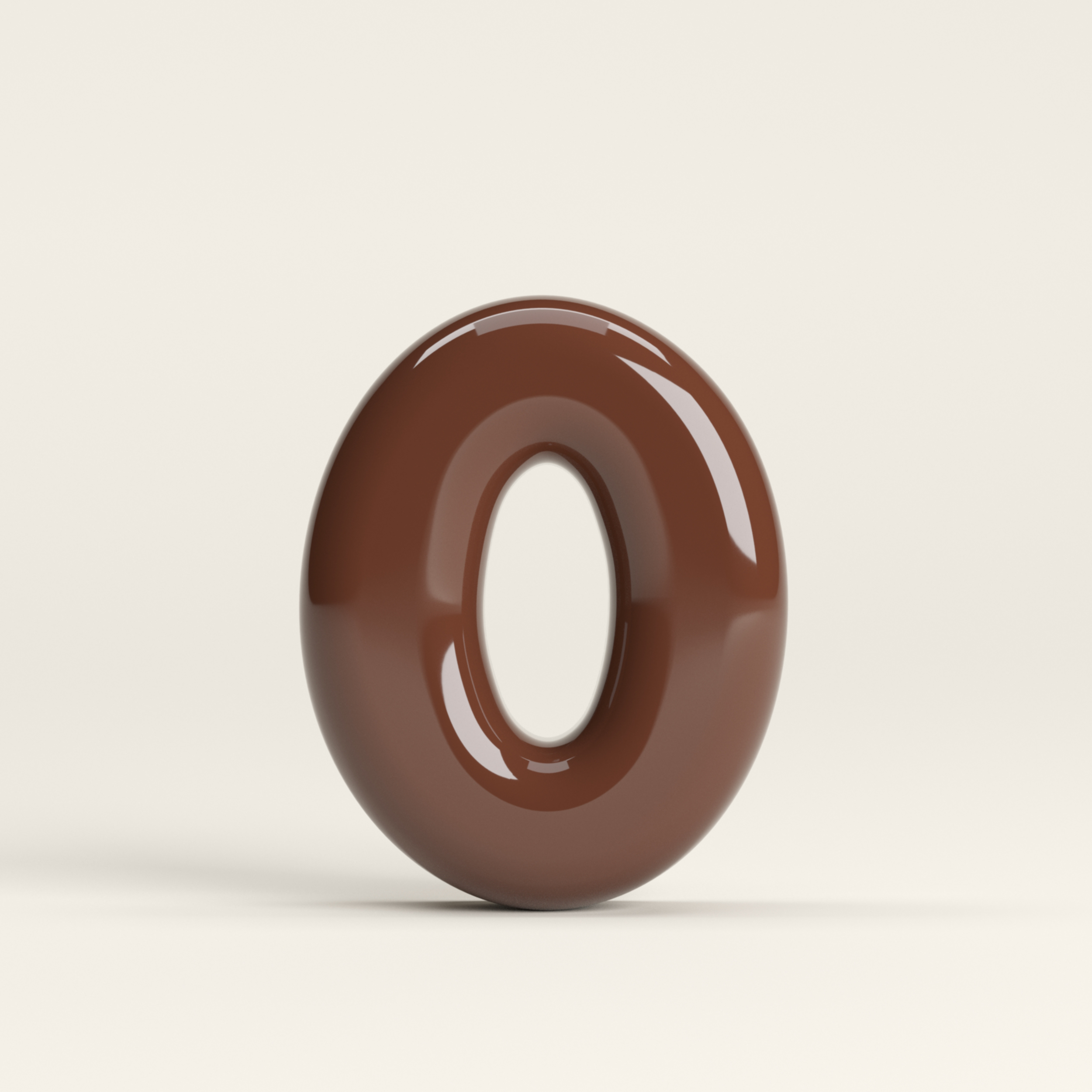 Letter O – handcrafted ceramic decor