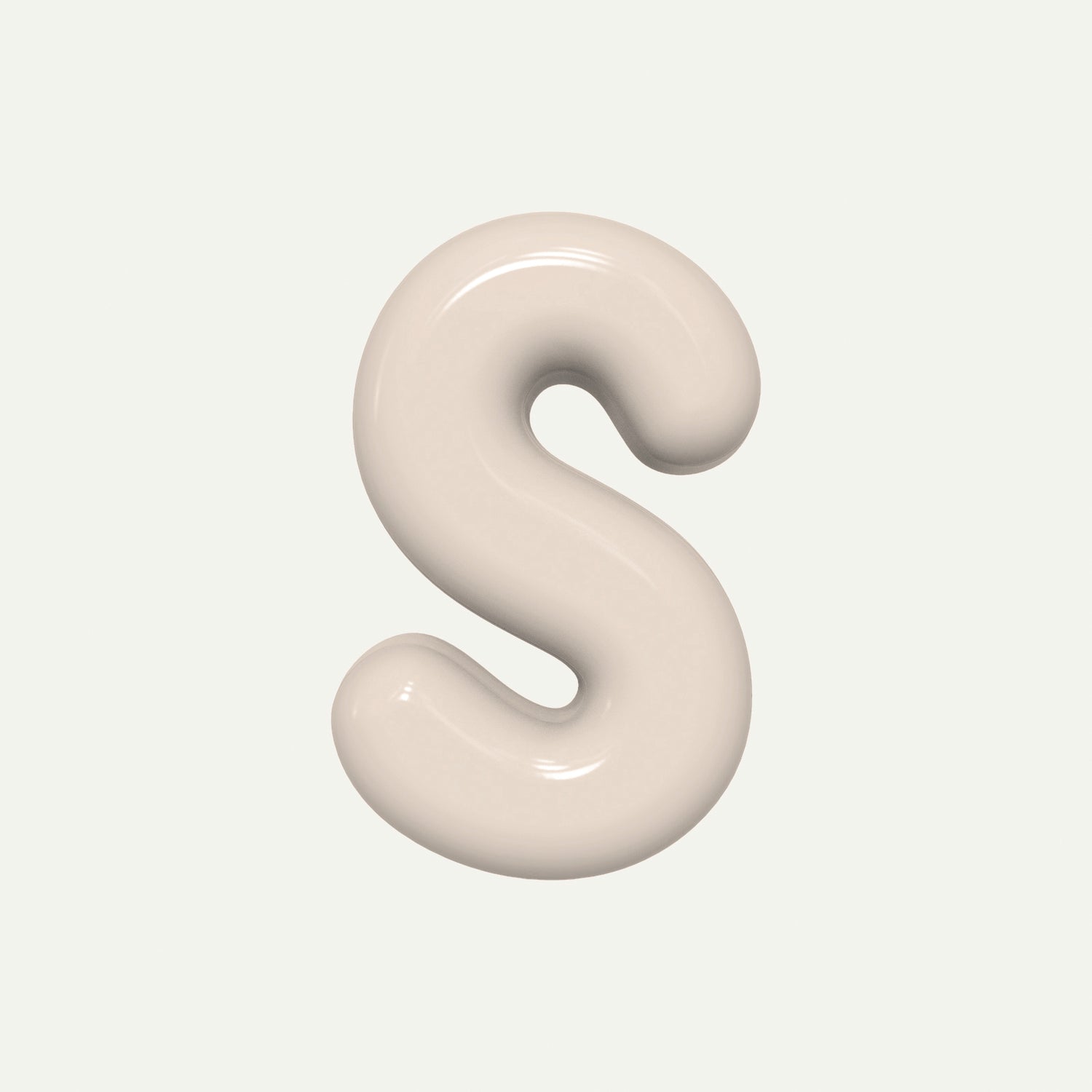 Letter P – handcrafted ceramic decor