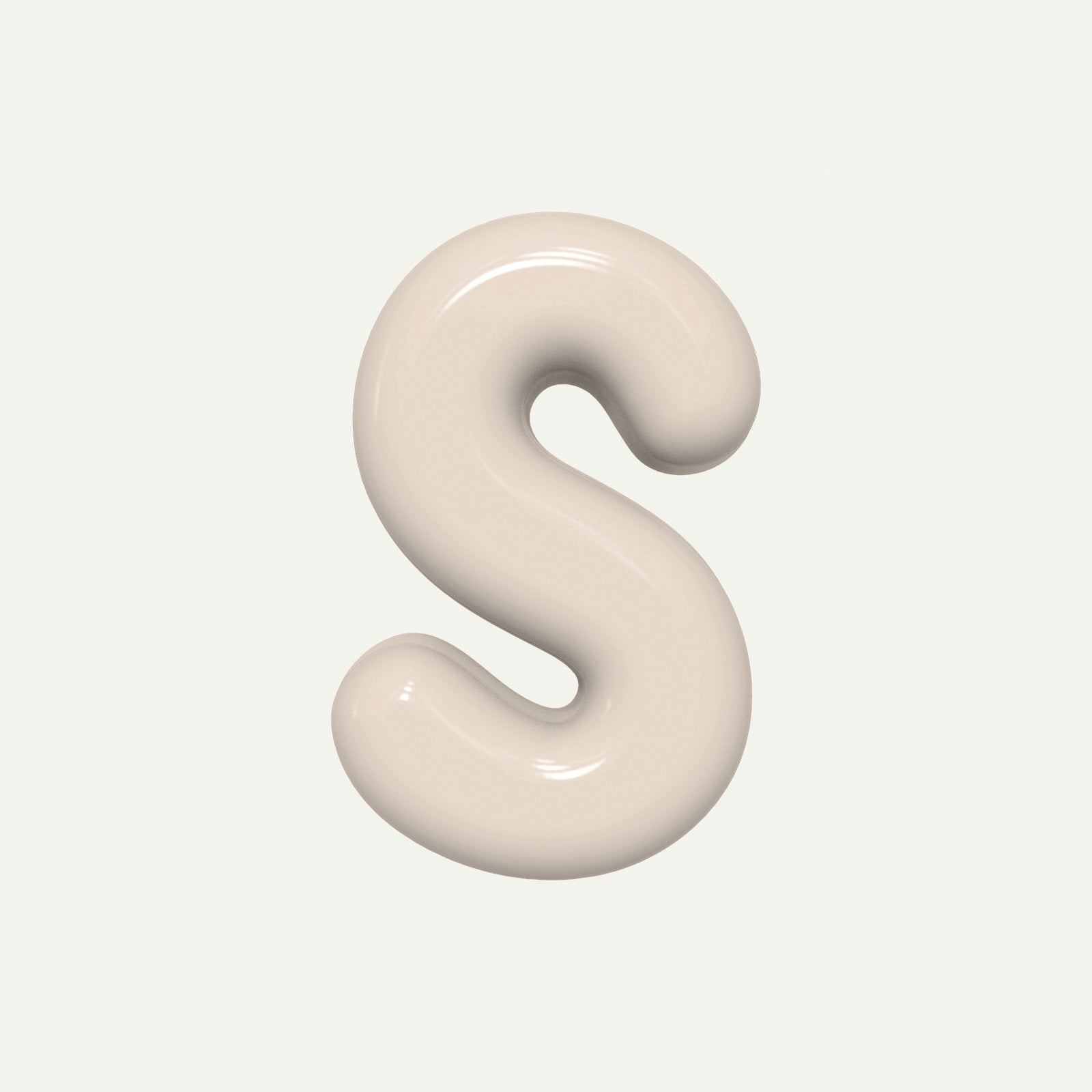 Letter M – handcrafted ceramic decor