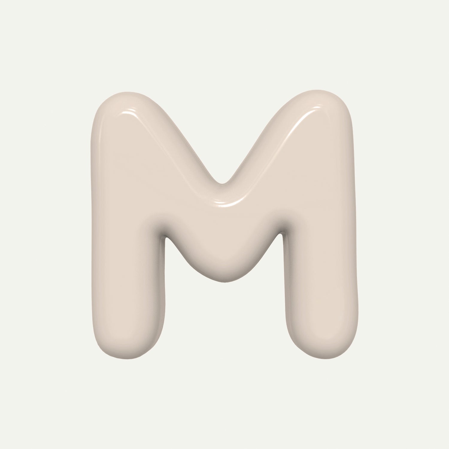 Letter J – handcrafted ceramic decor