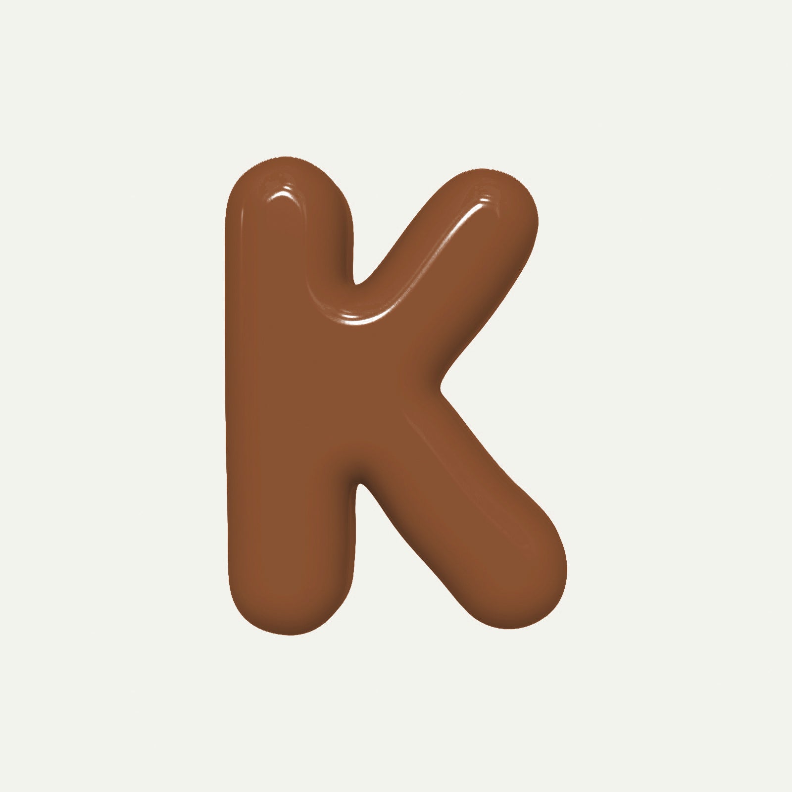 Letter K – handcrafted ceramic decor