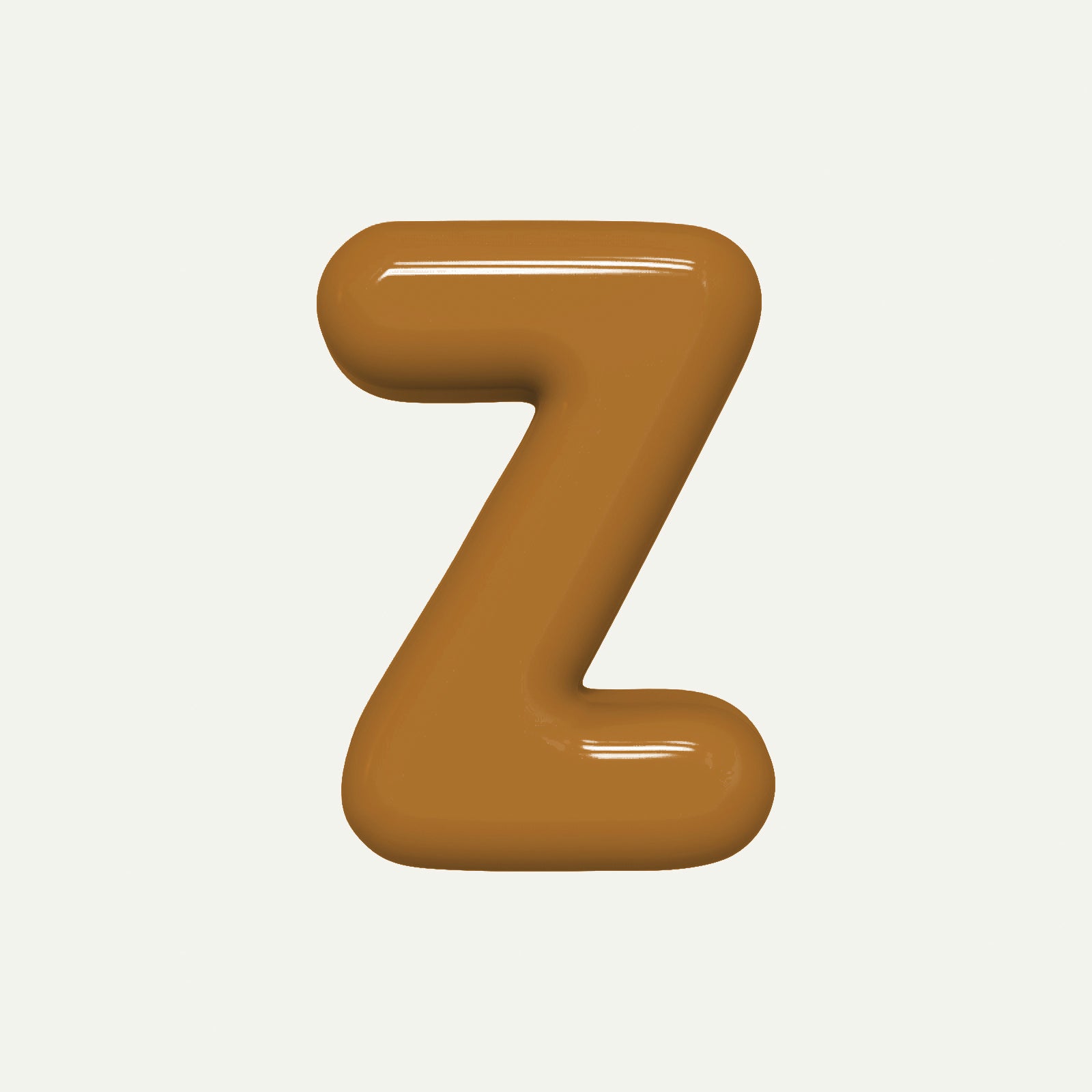 Letter Z – handcrafted ceramic decor