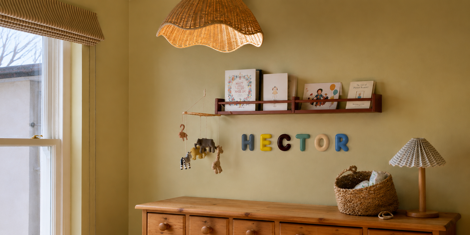 wall letters for nursery