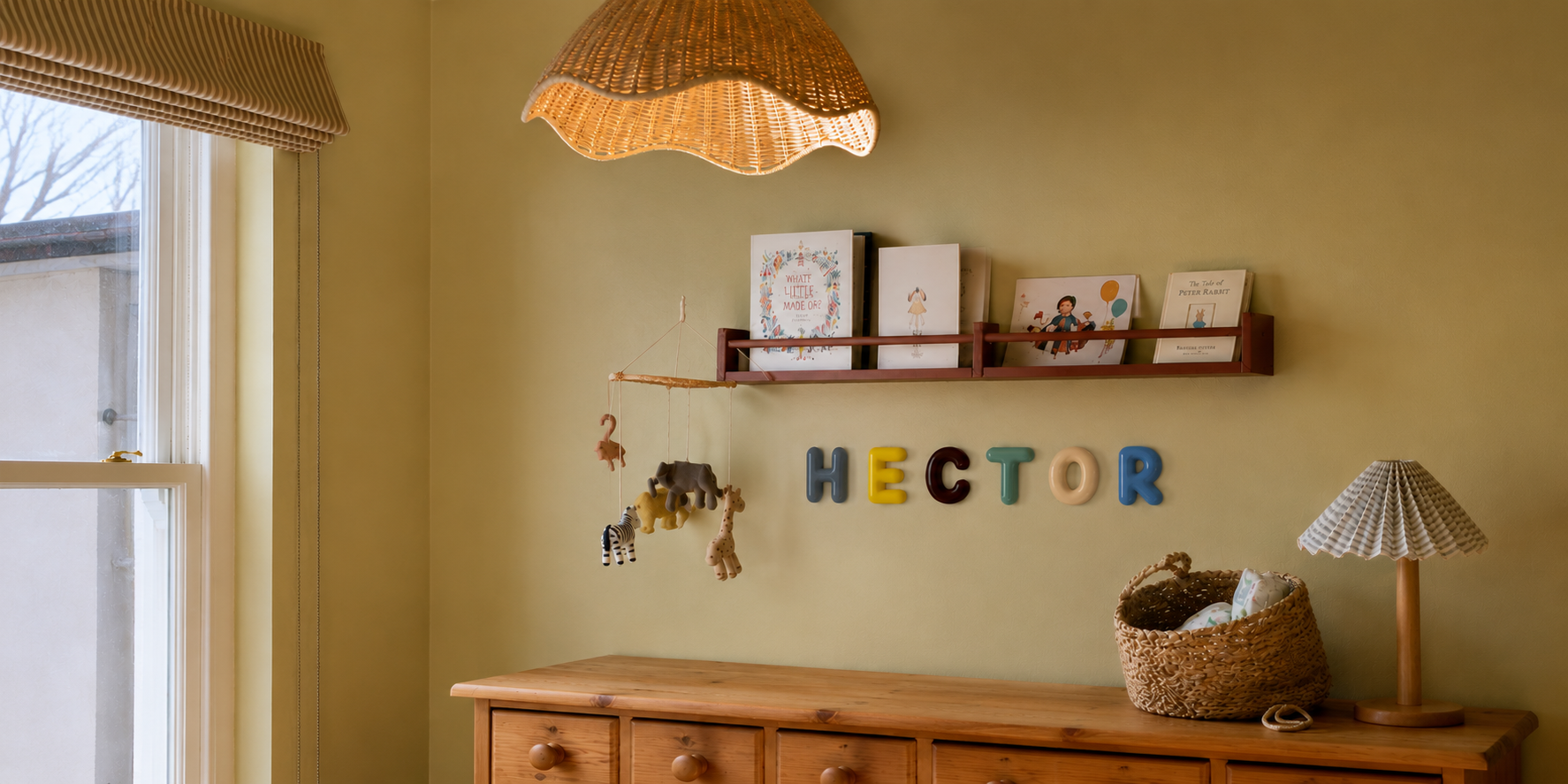 wall letters for nursery