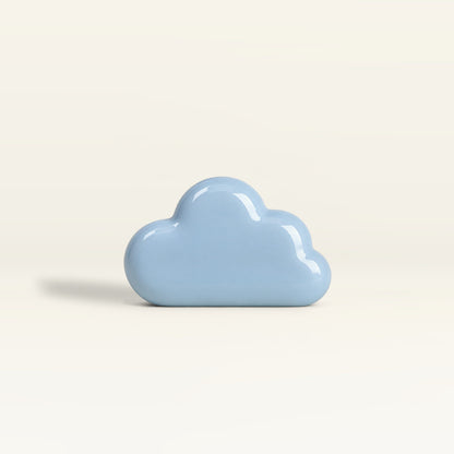 Cloud – handcrafted ceramic decor in Muted teal