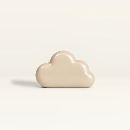 Cloud – handcrafted ceramic decor in Light beige