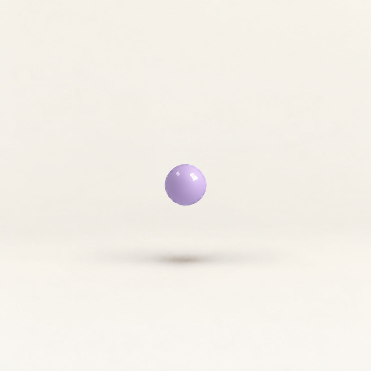 Dot – handcrafted ceramic decor in Light lavender purple