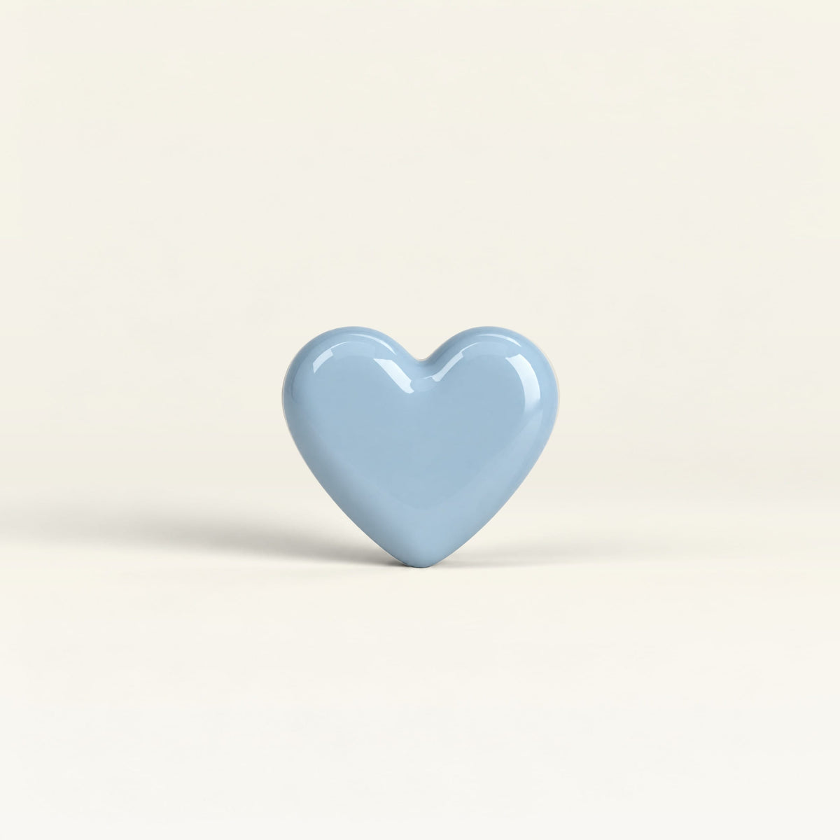 Heart – handcrafted ceramic decor in Muted teal