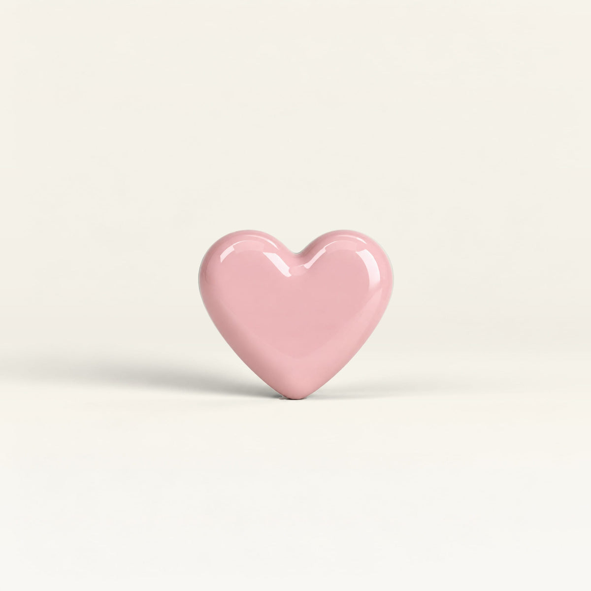 Heart – handcrafted ceramic decor in Light pastel pink