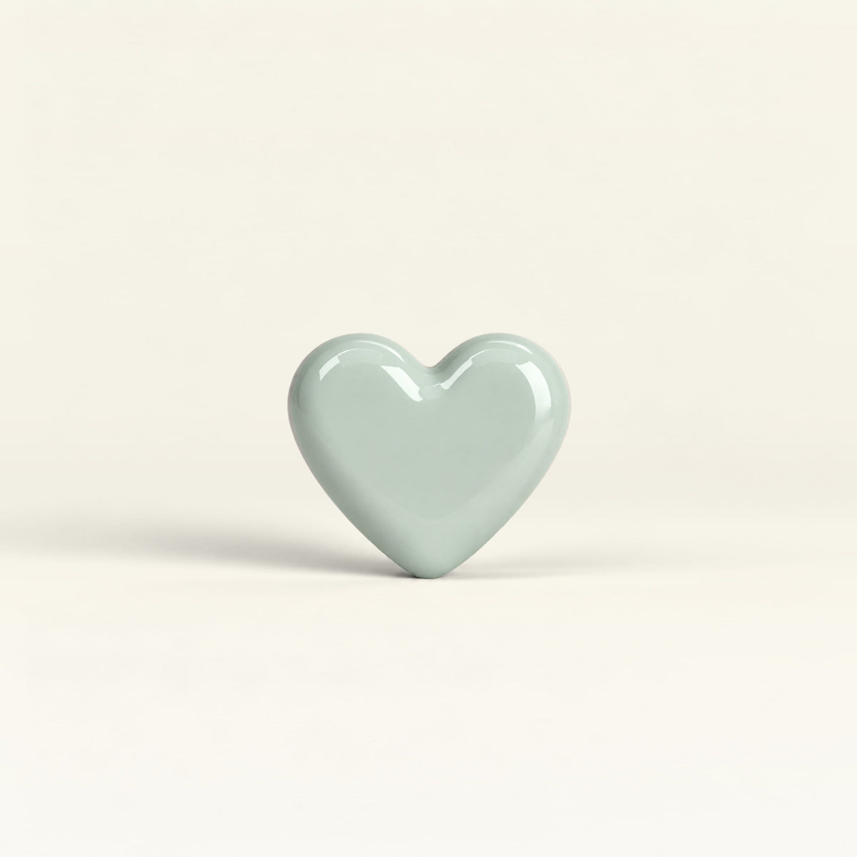 Heart – handcrafted ceramic decor in Mint green