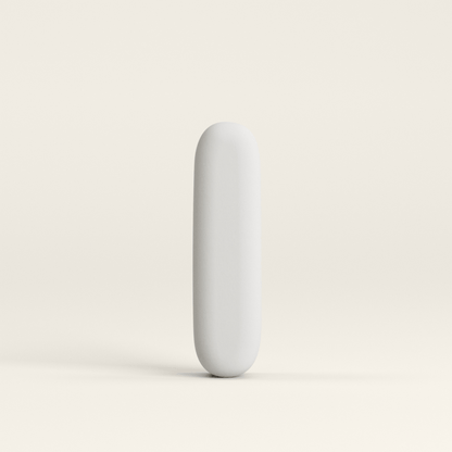 Letter I –  Unglazed ceramic decor