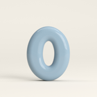 Letter O – handcrafted ceramic decor