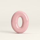 Letter O – handcrafted ceramic decor