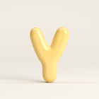 Letter Y – handcrafted ceramic decor