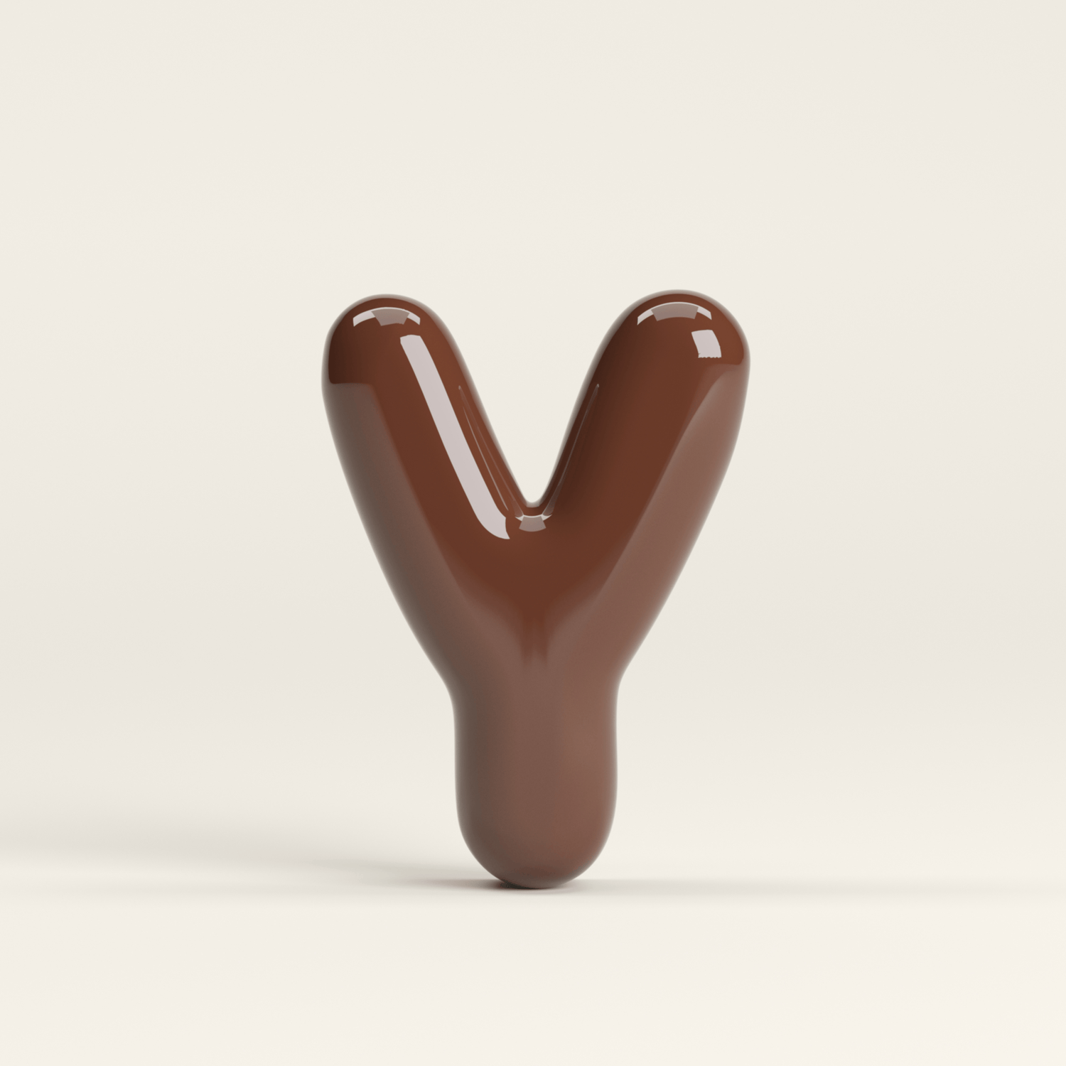 Letter Y – handcrafted ceramic decor