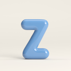 Letter Z – handcrafted ceramic decor