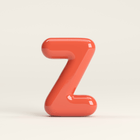 Letter Z – handcrafted ceramic decor