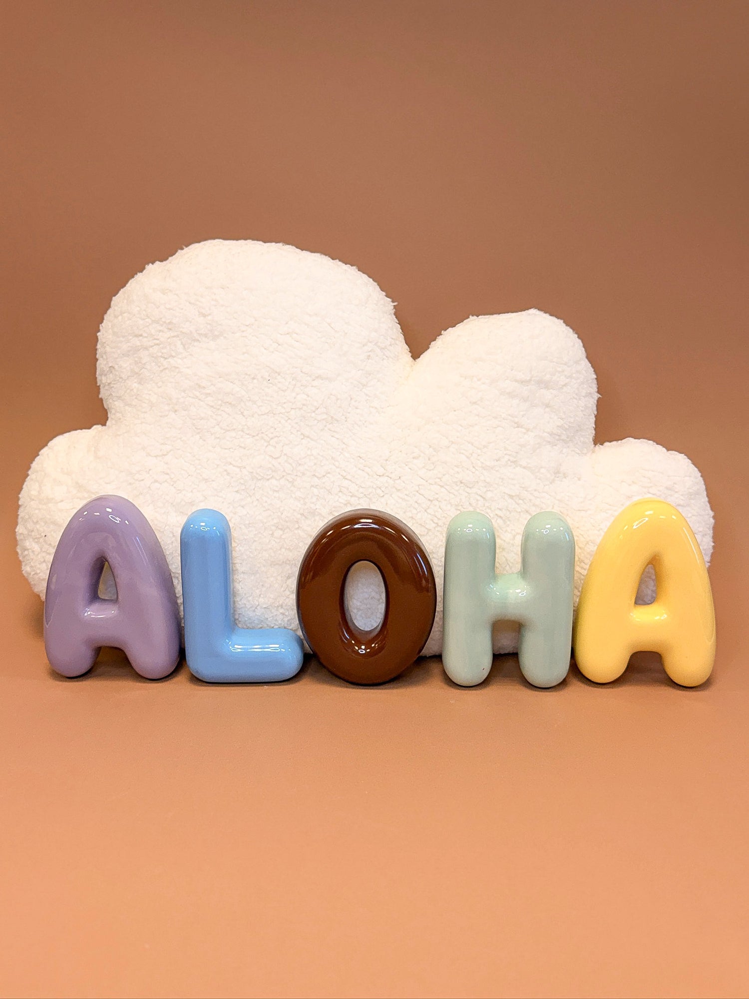 Letter C – handcrafted ceramic decor