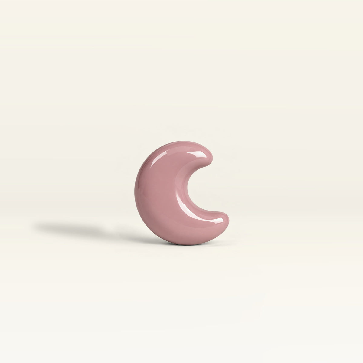 Moon – handcrafted ceramic decor in Dusty rose
