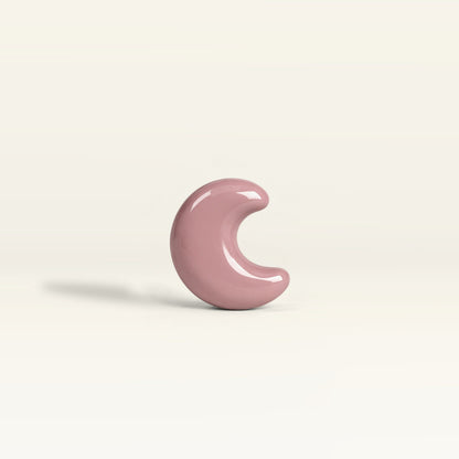 Moon – handcrafted ceramic decor in Dusty rose