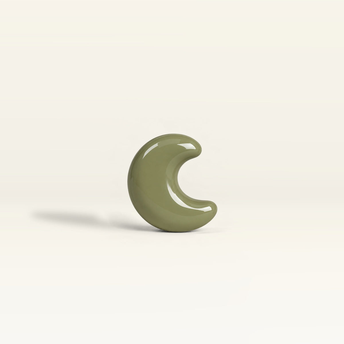 Moon – handcrafted ceramic decor in Sage green