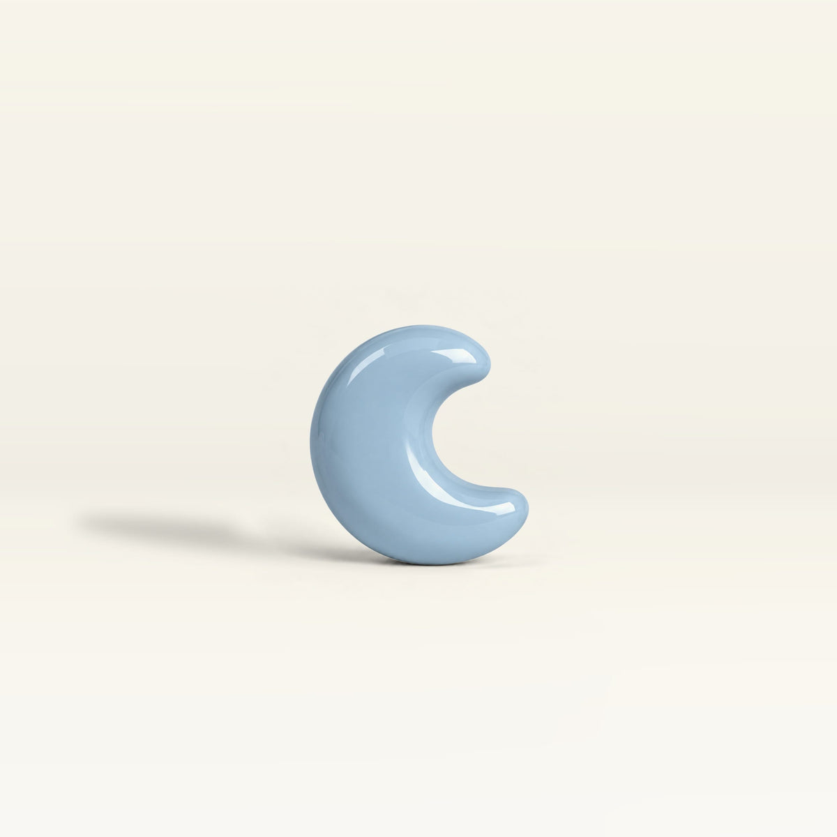 Moon – handcrafted ceramic decor in Muted teal