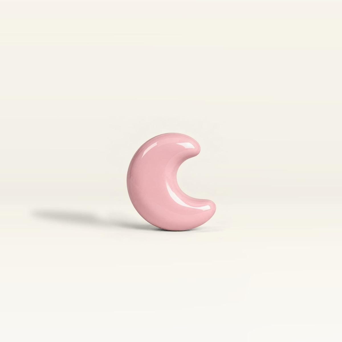 Moon – handcrafted ceramic decor in Light pastel pink