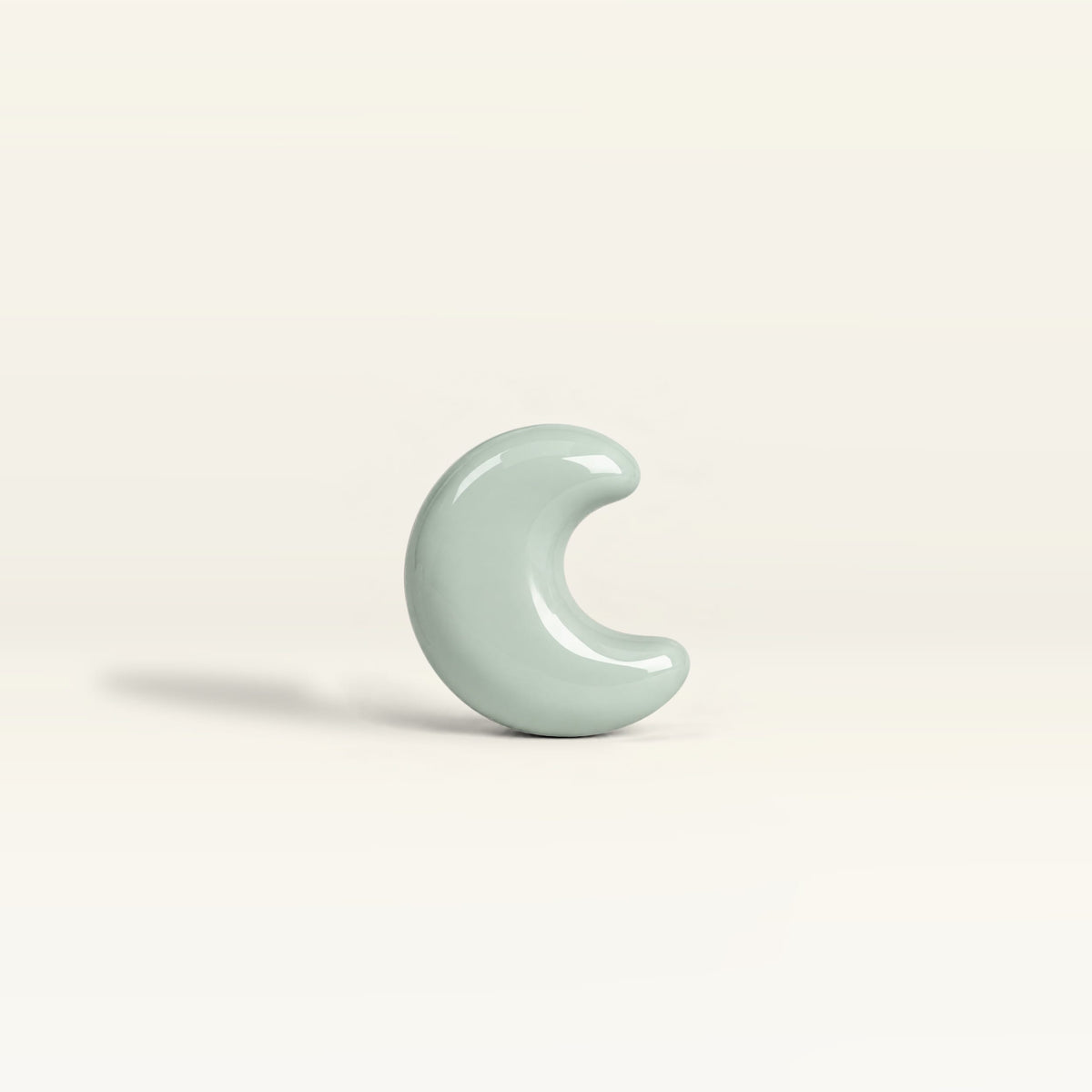 Moon – handcrafted ceramic decor in Mint green
