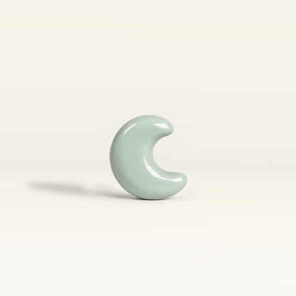 Moon – handcrafted ceramic decor in Mint green