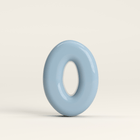Number 0 – handcrafted ceramic decor