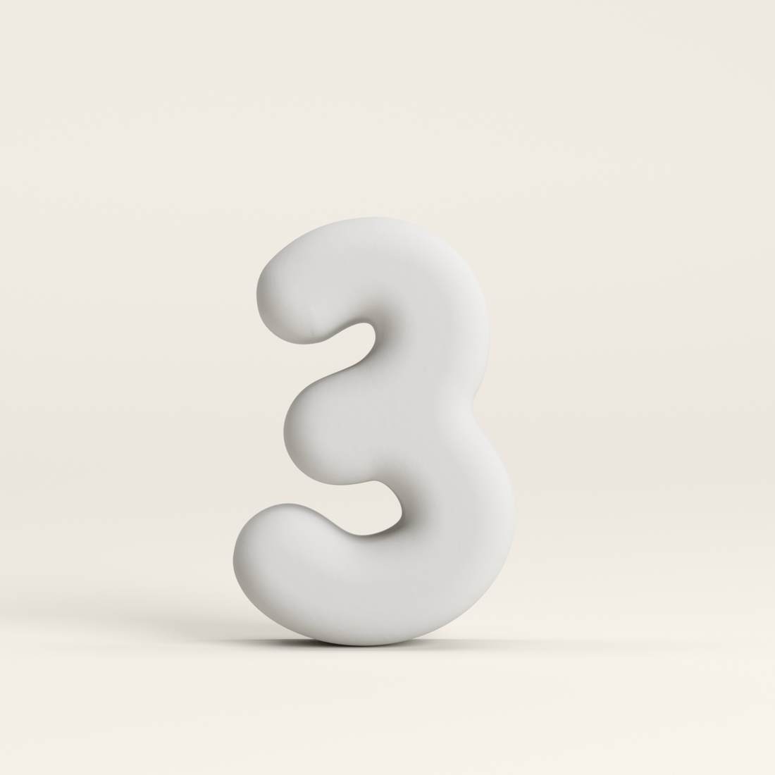 Number 3 –  Unglazed ceramic decor