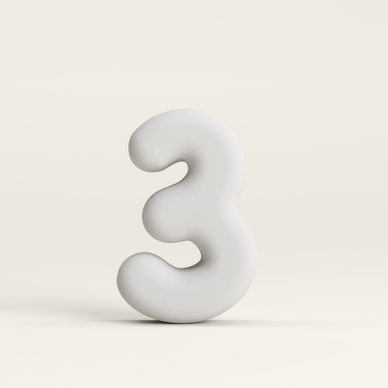 Number 3 –  Unglazed ceramic decor