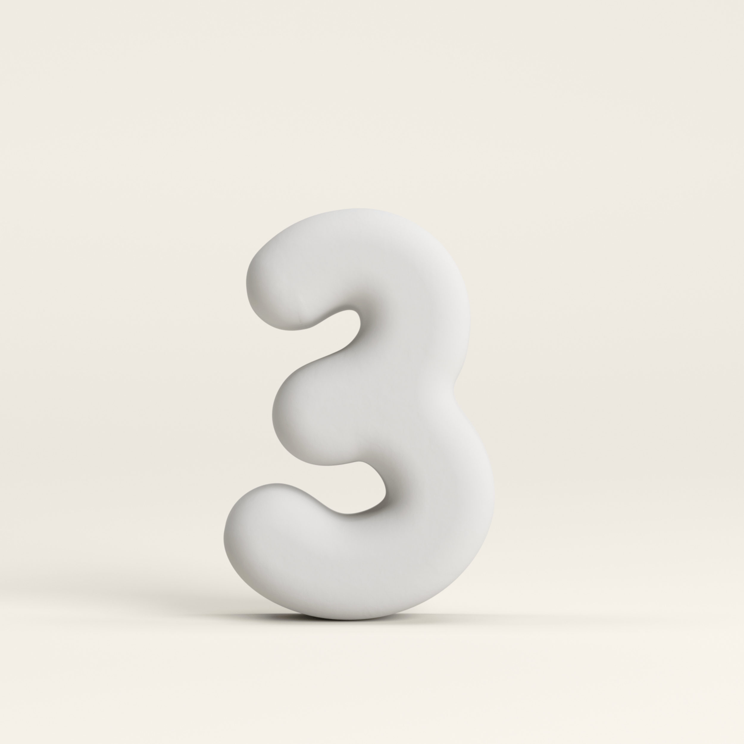 Number 3 –  Unglazed ceramic decor