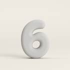 Number 6 –  Unglazed ceramic decor