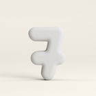 Number 7 –  Unglazed ceramic decor