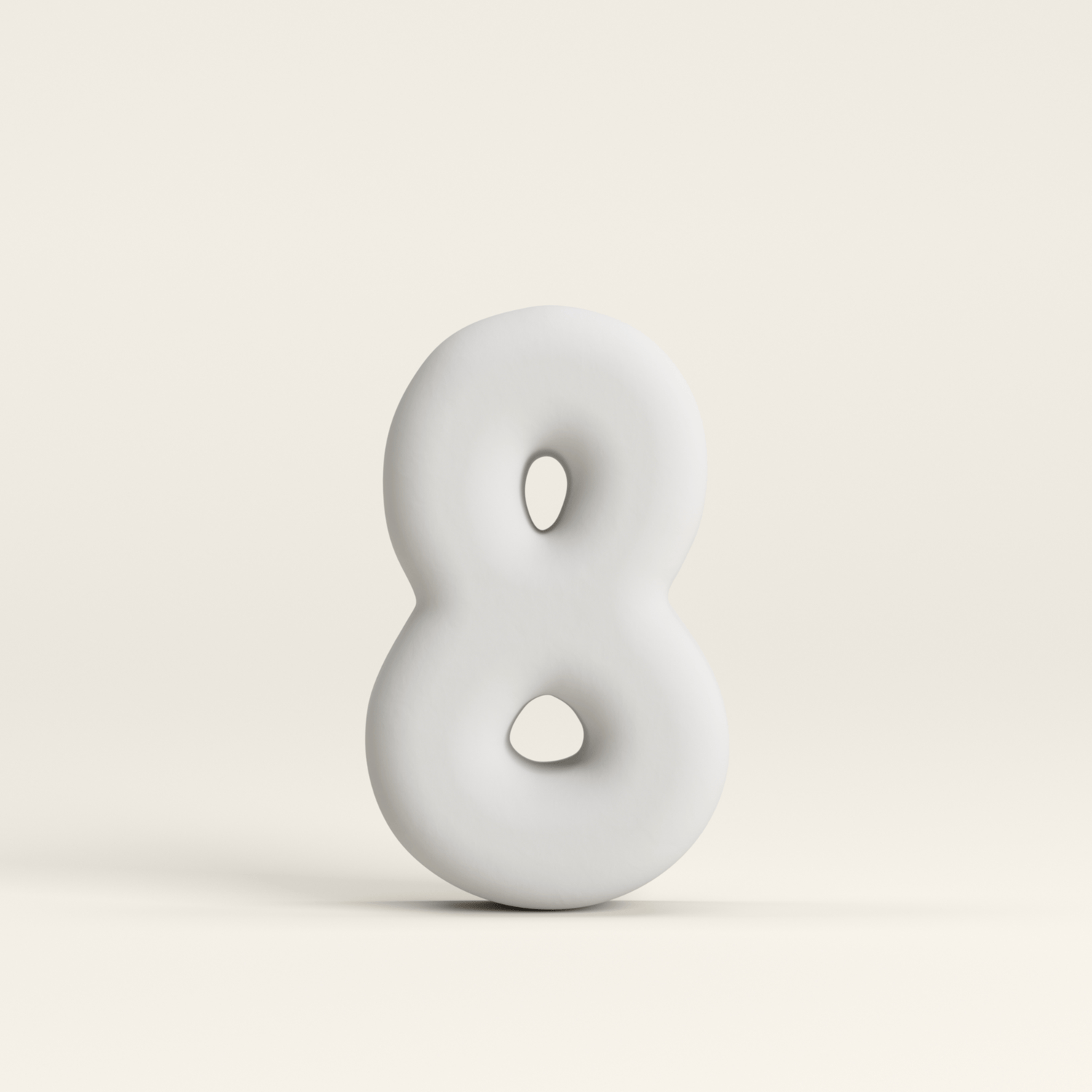 Number 8 –  Unglazed ceramic decor