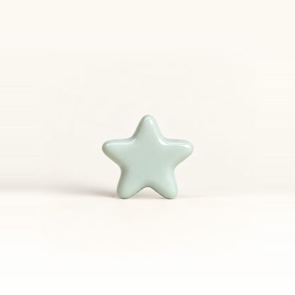 Star 2 – handcrafted ceramic decor in Mint green