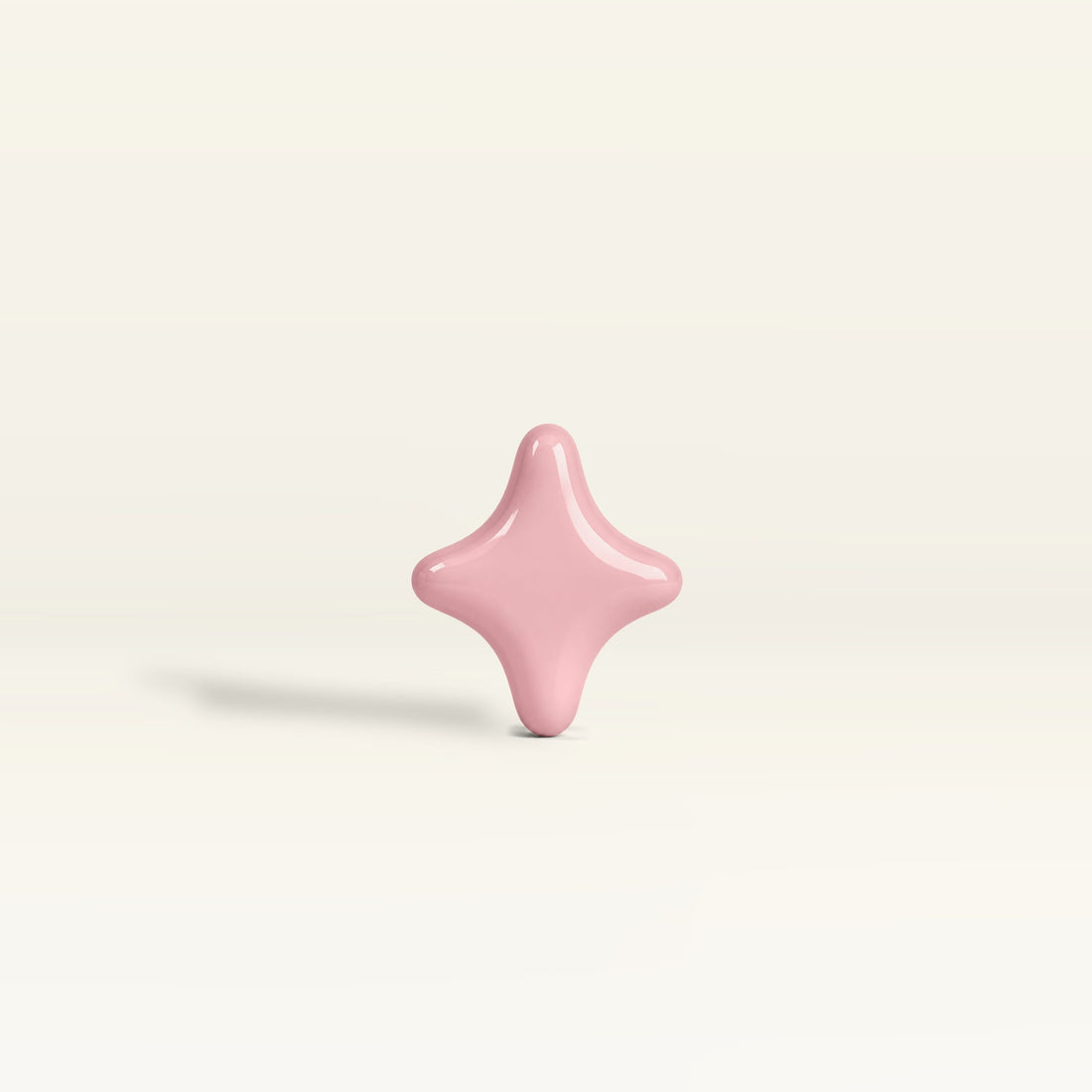 Sparkle – handcrafted ceramic decor in Light pastel pink